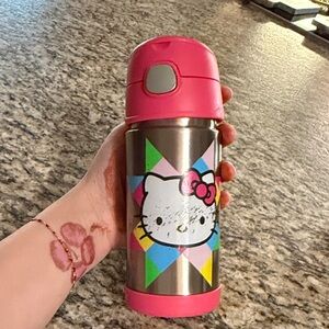 Thermos Pink Hello Kitty Stainless Steel Water Bottle